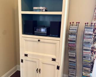 	#12	White Painted Cabinet 30x19x72	 $100.00 				