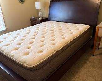 	#40	Queen Bed Frame With Posture Phase Mattress And Box Spring	$150.00 				
