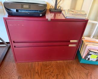 	#15	Two Drawer Lateral File Cabinet 36x18x27	 $20.00 				