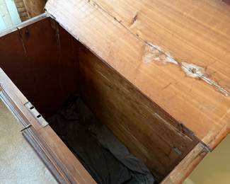 	#24	Antique Sugar Chest 31"x17"x29"	 SOLD				