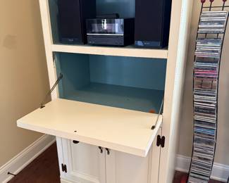 	#12	White Painted Cabinet 30x19x72	 $100.00 				