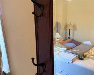 	#26	Large Vintage Mirror With Hooks	 $100.00 				