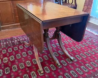 	#20	Vintage Drop Leaf Table 24"-76"x32"x30"	 $75.00 				