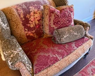 	#5	Oversized Chair and Ottoman "as is"	 $80.00 				