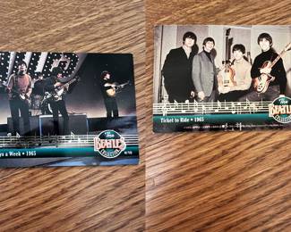 1993 "Apple Corps "Beatles cards (double sided)