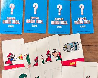 34 Super Mario Bros. game cards