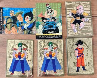 Dragon Ball Z Foiled Cards