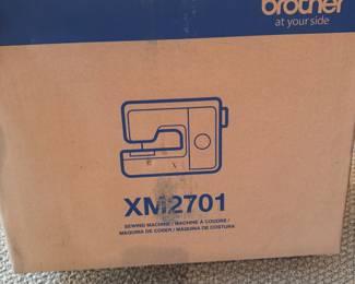 Sewing machine, new in the box