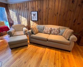 excellent condition couch and chair