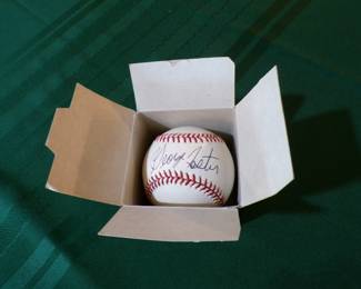 Baseball Signed by George Foster