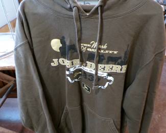 John Deere Hoodie Pullover Jacket