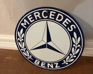 Approximately 12" in Diameter - Came With Owners' 1980's Mercedes When Owner Bought It New