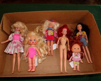 Vintage Barbie Dolls and Others