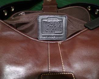 Mark on Coach Purse