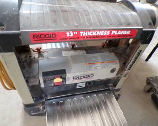 Ridgid Planer Another View