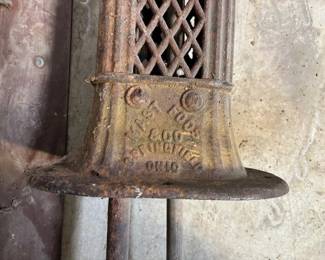 Mark on Old Hand Water Pump