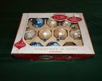 Vintage Christmas Ornamenty