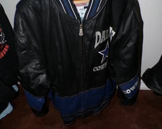 Vintage Dallas Cowboy Leather Jacket