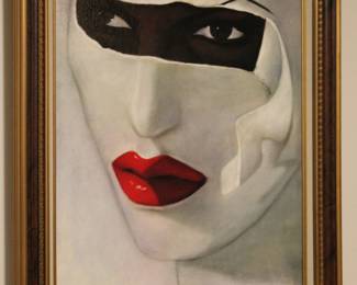 Framed Art by Laurie Copper "Reality"