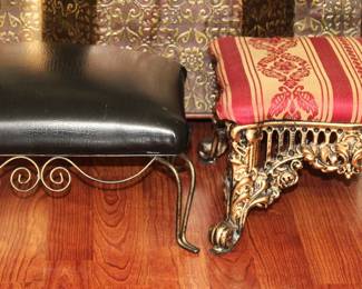 Cast Iron Footstools