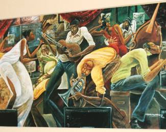 Art Print "Red Hot on Cool"