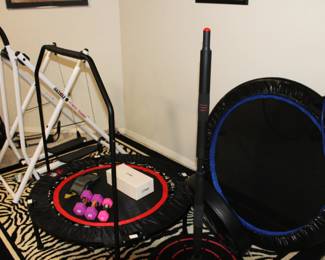 Lots of Exercise Equipment