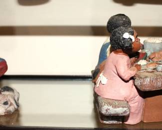 Resin African American Collectible Figurines