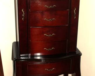 Floor Standing Jewelry Armoire