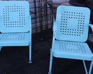Retro Patio Chairs