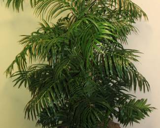 Large Areca Faux Tree W/ Decorative Pot