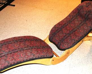 Vintage Metamorphic Folding Banana Chair (Rare)