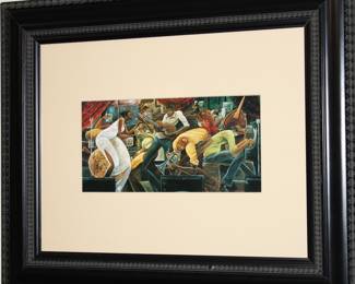 Art Print "Red Hot on Cool"