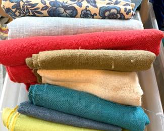 Vintage fabrics for sewing