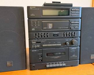 Sharp stereo system