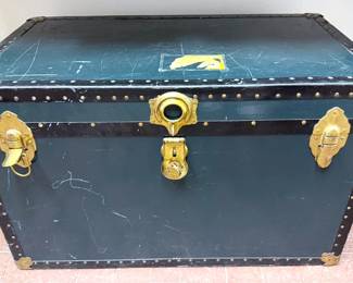 Vintage steamer trunk