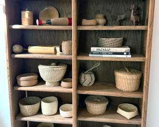 Mexican baskets, decor