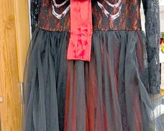 Skeleton dress costume
