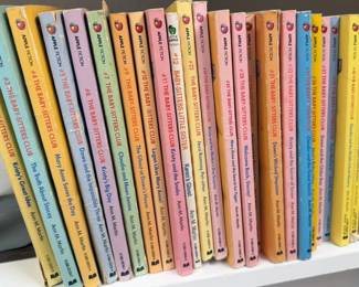 Kids/YA books: The Little Prince, Dr Seuss, Free to Be You + Me, Babar, nursery rhymes, National Geographic for Young Explorers series, DK Eyewitness nature books, The Baby Sitters Club, CS Lewis, Beverly Cleary, Nancy Drew + Hardy Boys. También hay libros para niños en francés y español, algunos de allos antiguos.