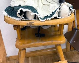 Vintage highchair