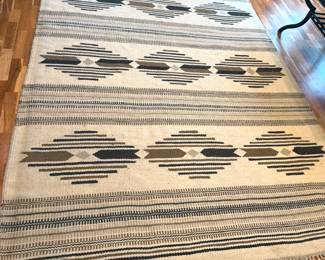 North African 6' x 9' rug