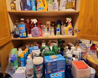 Cleaning supplies