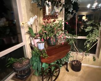 Vintage tea cart