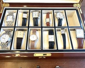 Variety of Watches: Baum Mercier, Lasalle, Longchamp, Seiko+++