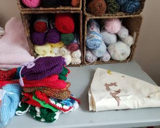 YARN & CROCHET ITEMS