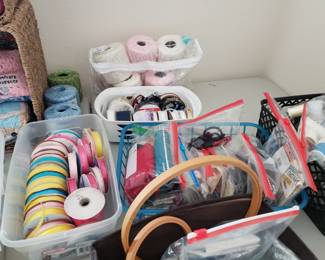 RIBBON & CROCHET ITEMS