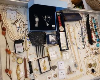 STERLING & COSTUME JEWELRY