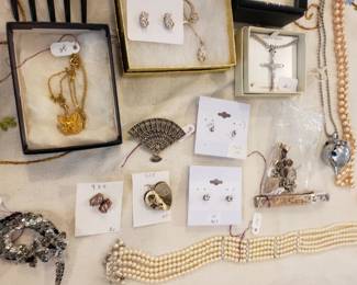 STERLING & COSTUME JEWELRY