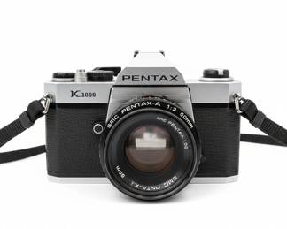 Pentax K mm Film Camera with SMC PentaxA mm Lens second image
