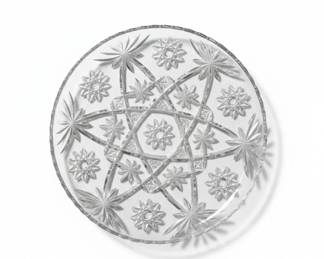 Anchor Hocking Early American Prescut EAPC Star of David Cake Stand third image