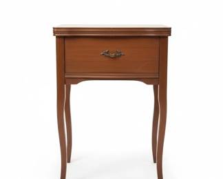 Antique Sewing Machine Cabinet Table second image